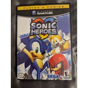 Sonic Heroes Player's Choice Nintendo GameCube CIB Complete